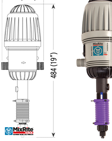 MixRite Elektriksiz Dozaj Pompası